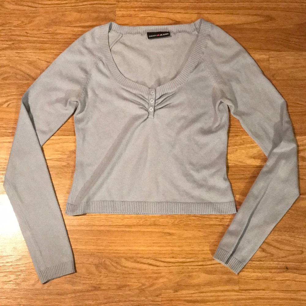 DKNY Vintage 90’s Semi-Cropped Sweater